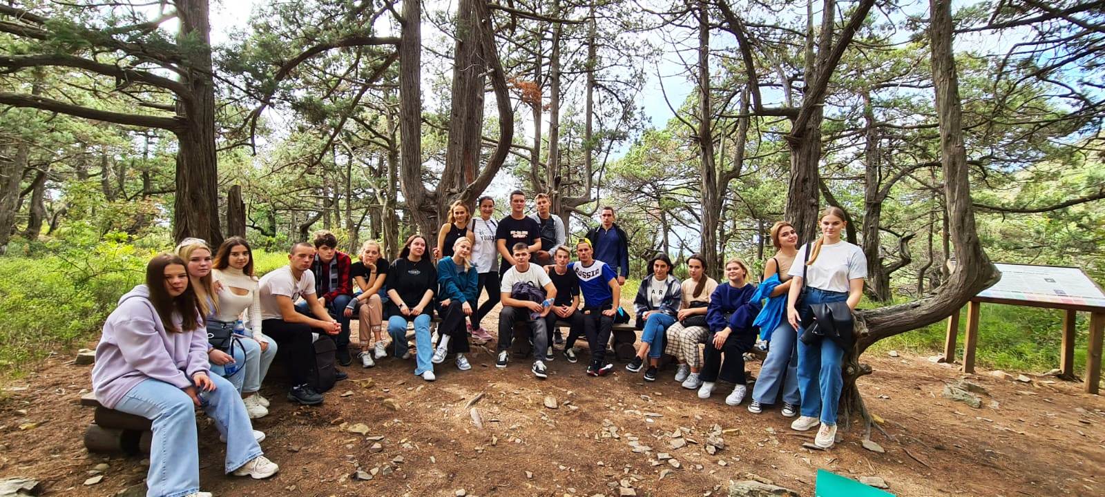 Студенты филиала РГСУ в г. Анапе посетили государственный заповедник «Утриш»