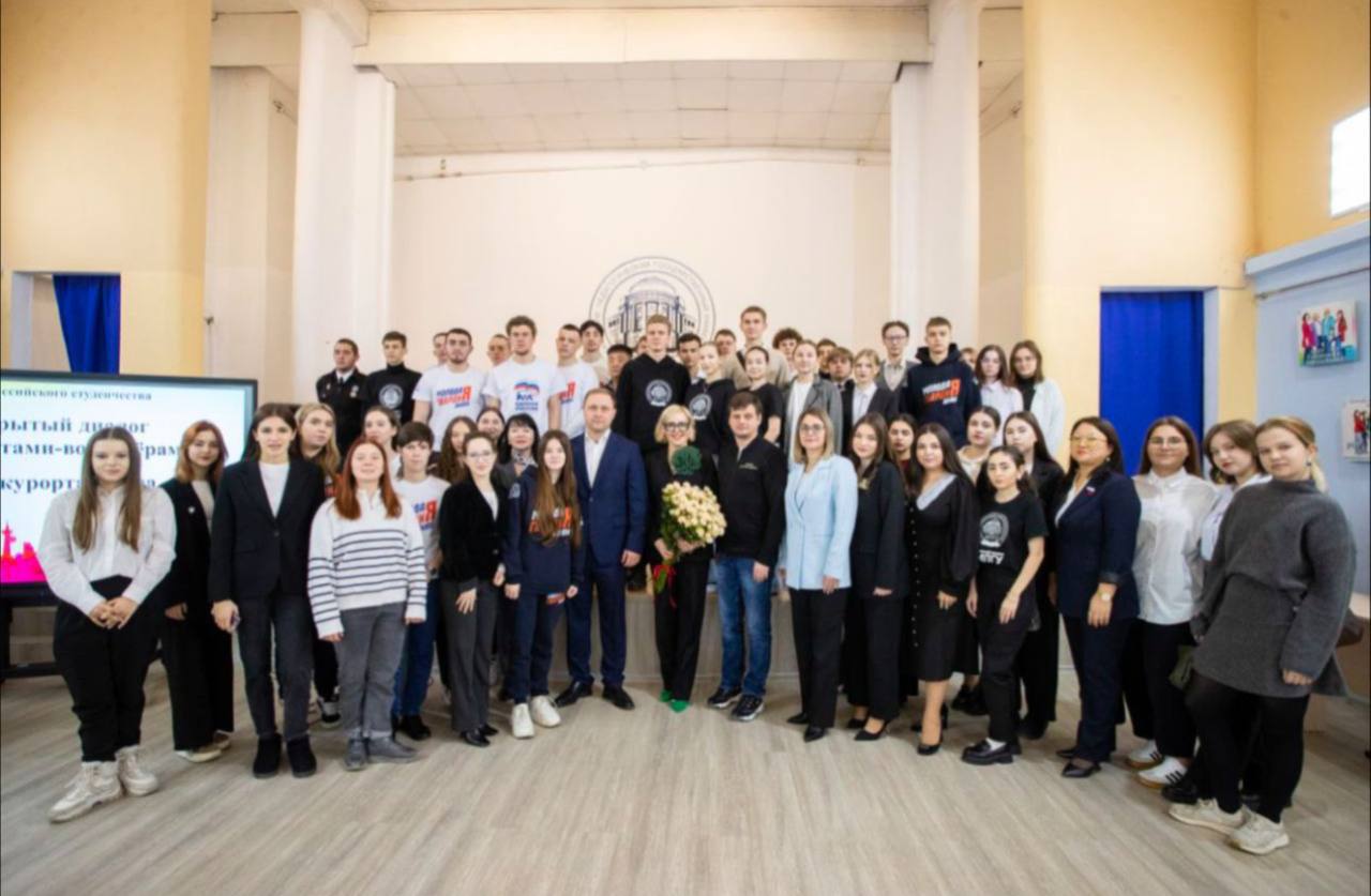 Встреча с Главой города Анапа и заместителем руководителя Федерального агентства по делам молодёжи!